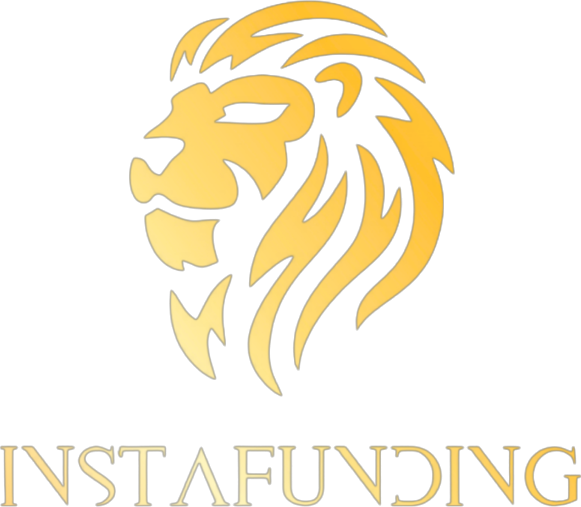 InstaFunding — gold lion emblem